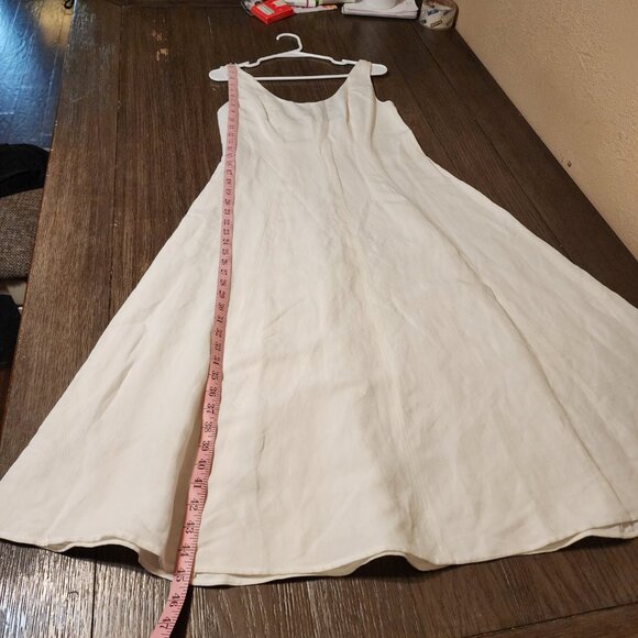 Vince Paneled Scoop Neck Dress NWT White Small - Picture 2 of 15